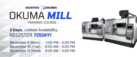 Hands-on foundational training for operators and programmers new to Okuma or CNC machining.