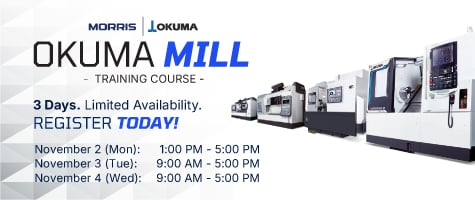 Hands-on foundational training for operators and programmers new to Okuma or CNC machining.