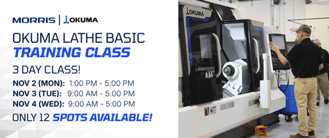 Hands-on foundational training for operators and programmers new to Okuma or CNC machining. 